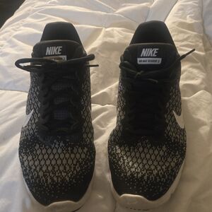 Nike Air Max Sequent 2 Black and White Men's Shoes